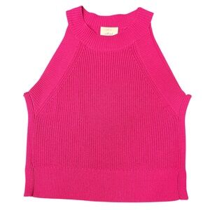 Aritzia knit top pink size small
